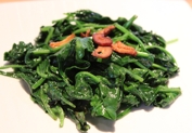 Sauteed spinach with Garlic